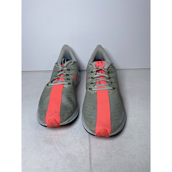 NIKE Zoom Pegasus 35 Turbo AJ4114-060 Grey/Hot Punch Mens Size 15 Shoe Sneaker - Picture 7 of 8